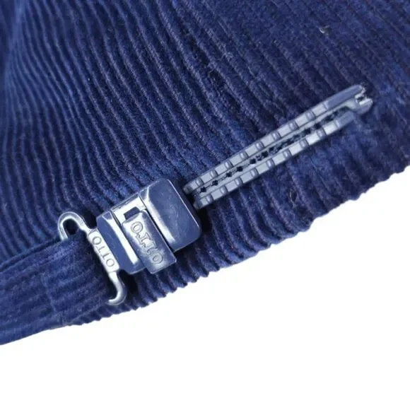 Penhall Company Corduroy Strapback Hat Mens One Size Vintage 80s 90s Rope Cap